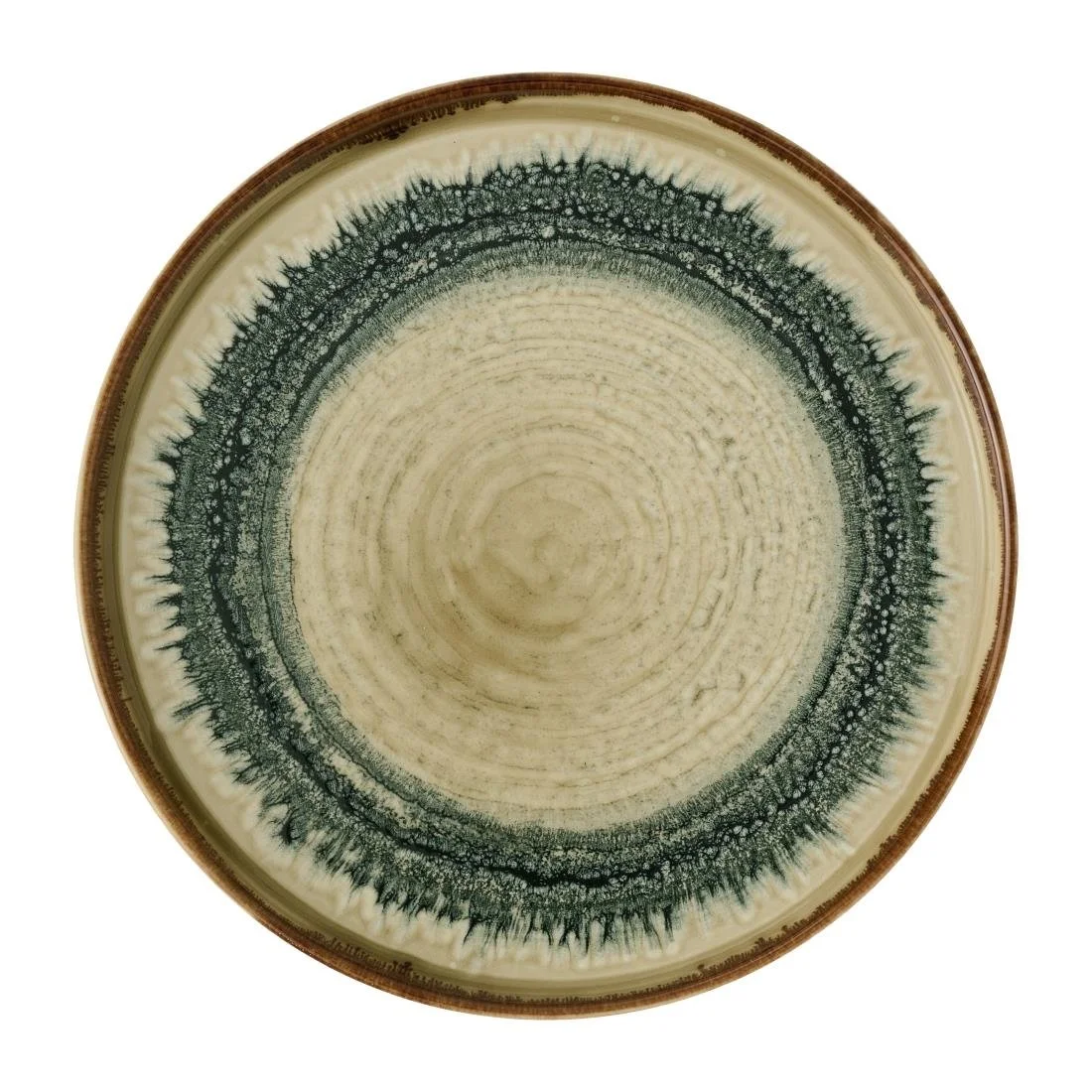 Dudson Harvest Flare Linen Walled Plates 260mm (6 Pack) - Image 1