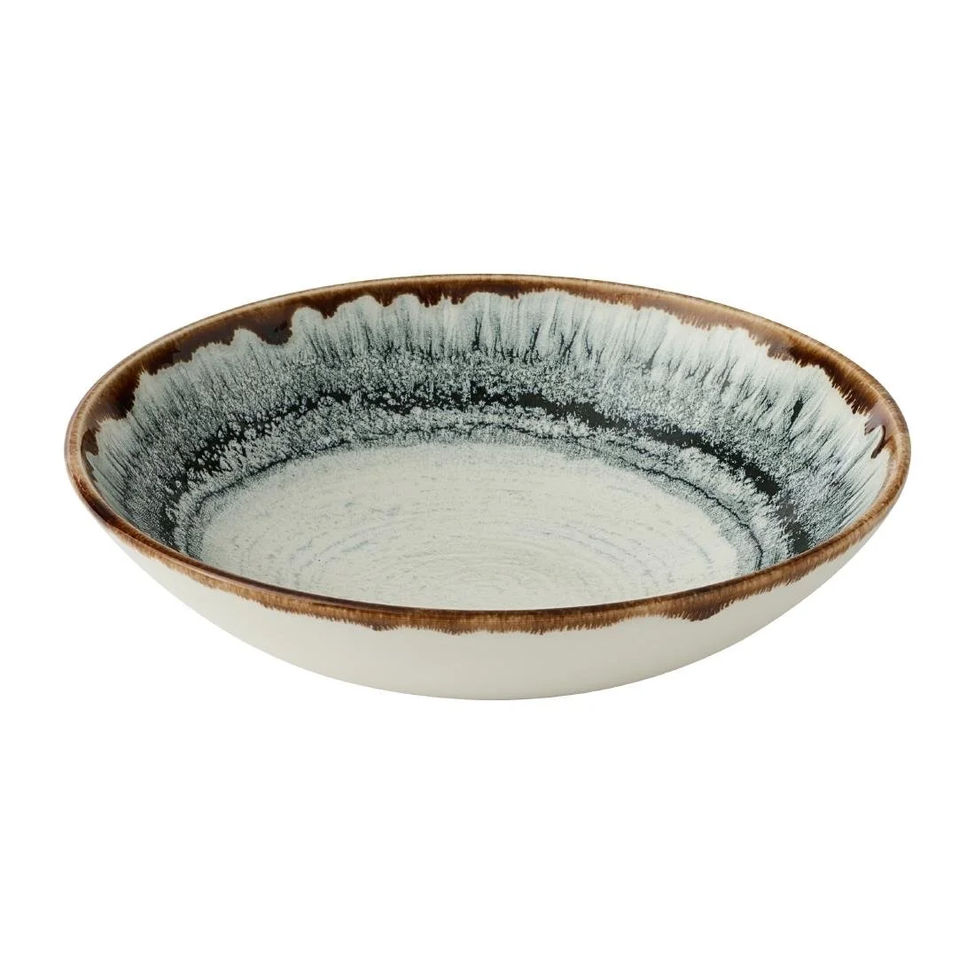 Dudson Harvest Flare Natural Evolve Coupe Bowls 182mm (12 Pack) - Image 1