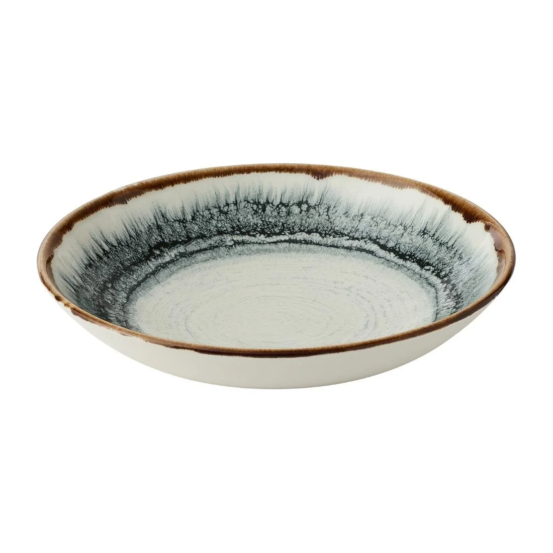 Dudson Harvest Flare Natural Evolve Coupe Bowls 248mm (12 Pack) - Image 1