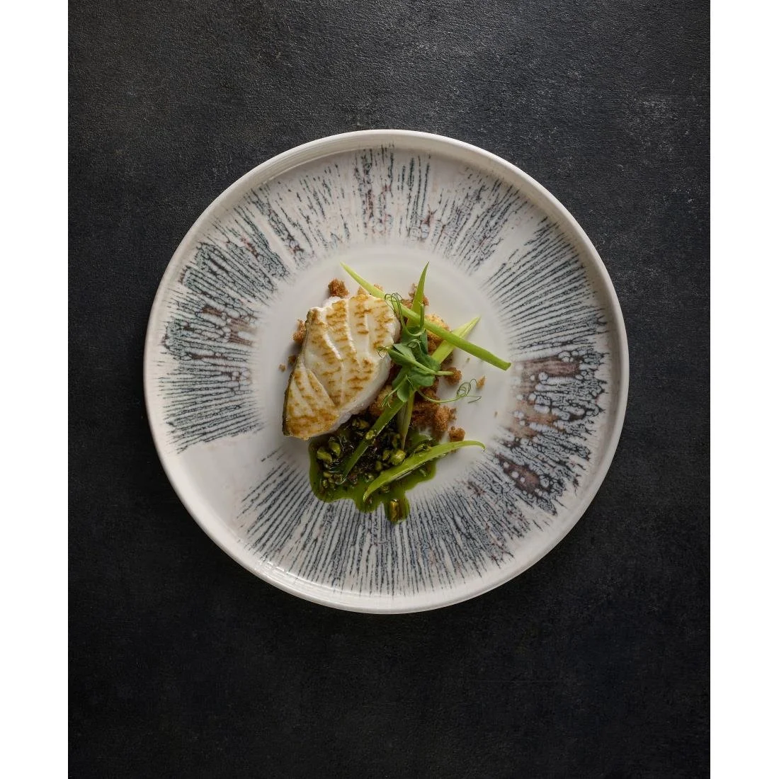 Churchill Lyra Pink Walled Plates 210mm (6 Pack) - Image 5