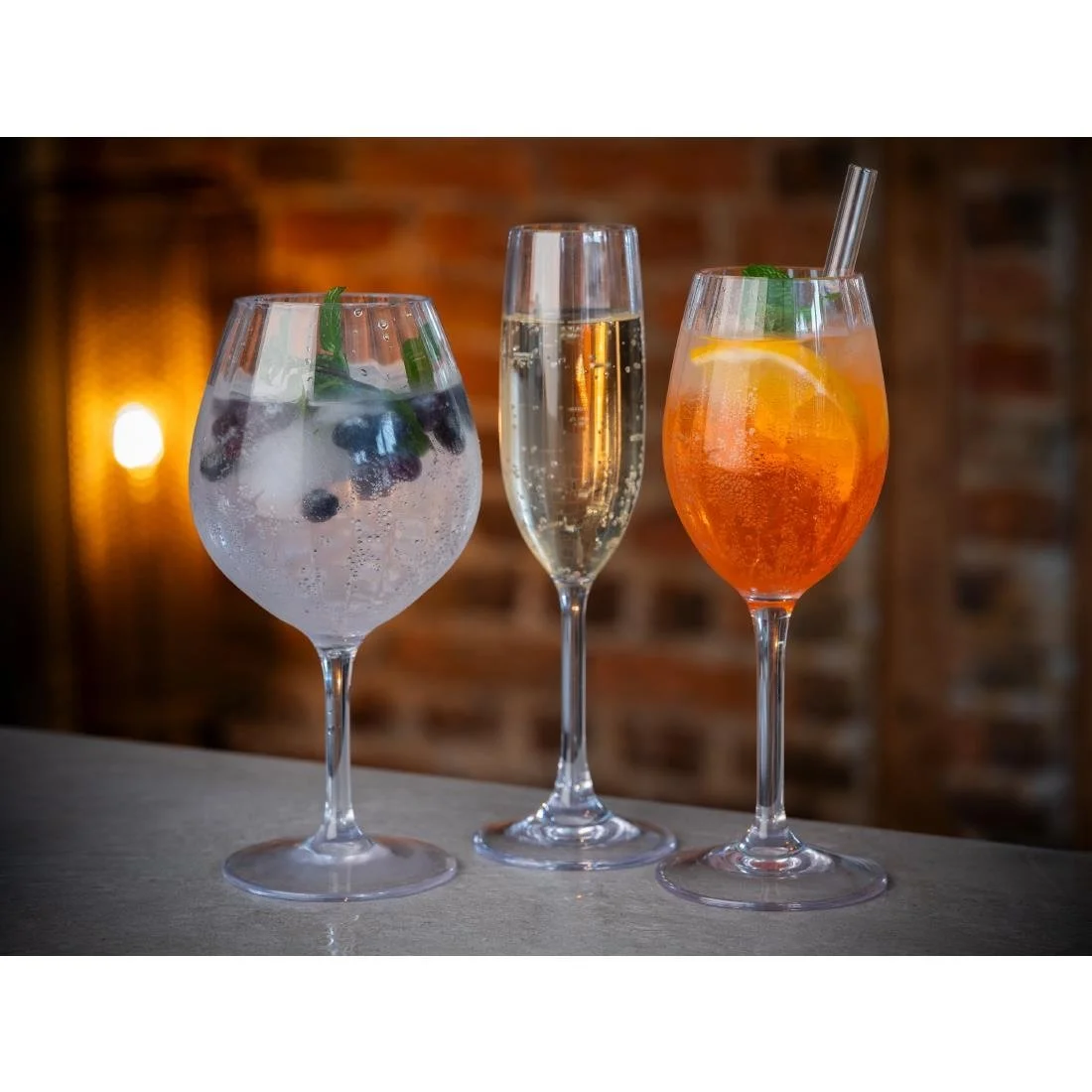 APS Perfection Champagne Glasses 190ml (12 Pack) - Image 3