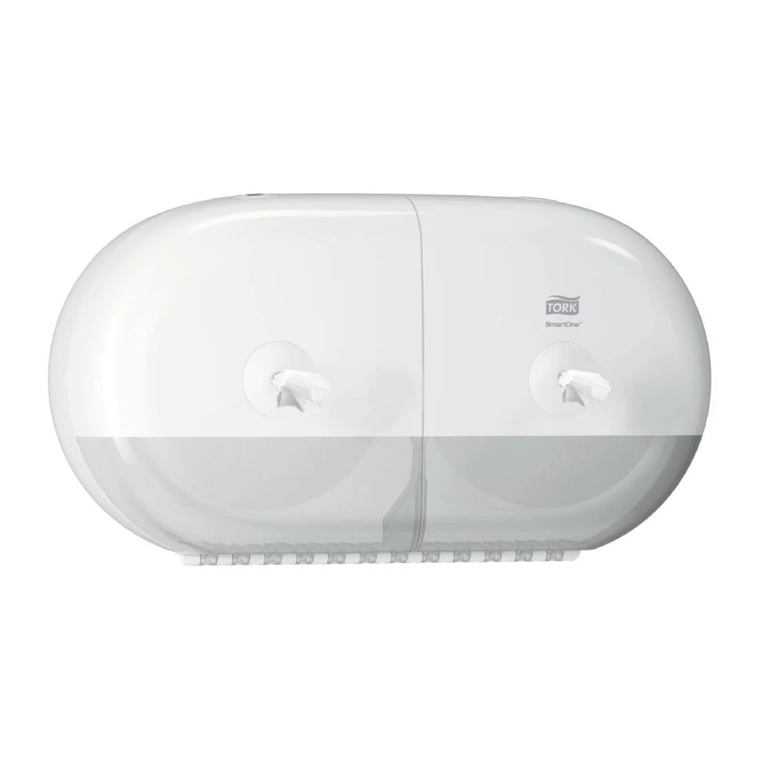 Tork SmartOne Mini Twin Toilet Roll Dispenser - Image 2