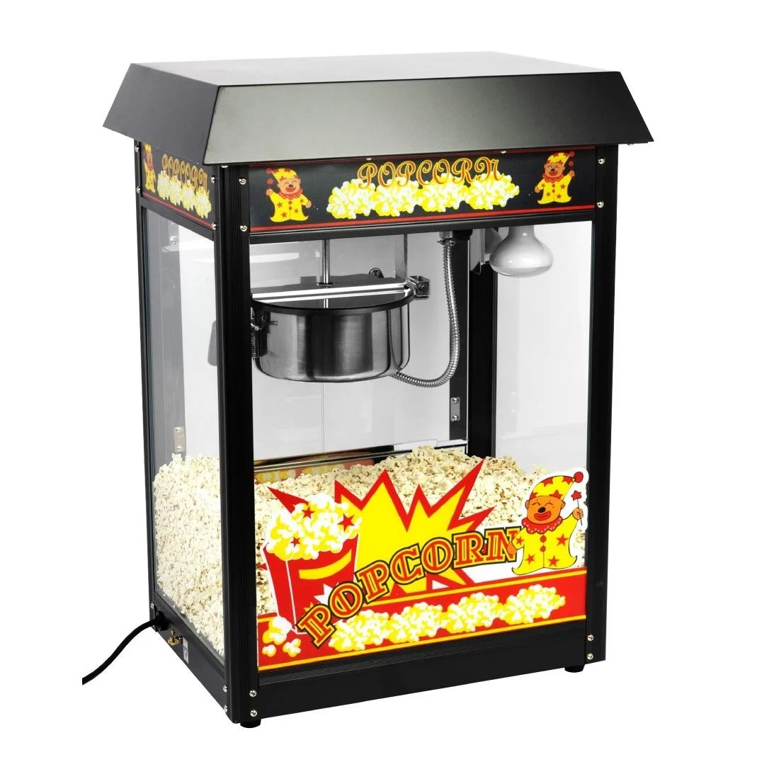Haxro HX8380 Popcorn Machine Black - Image 3