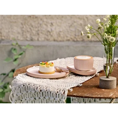 Playground Nara Rose Plates 210mm (6 Pack) - Image 1