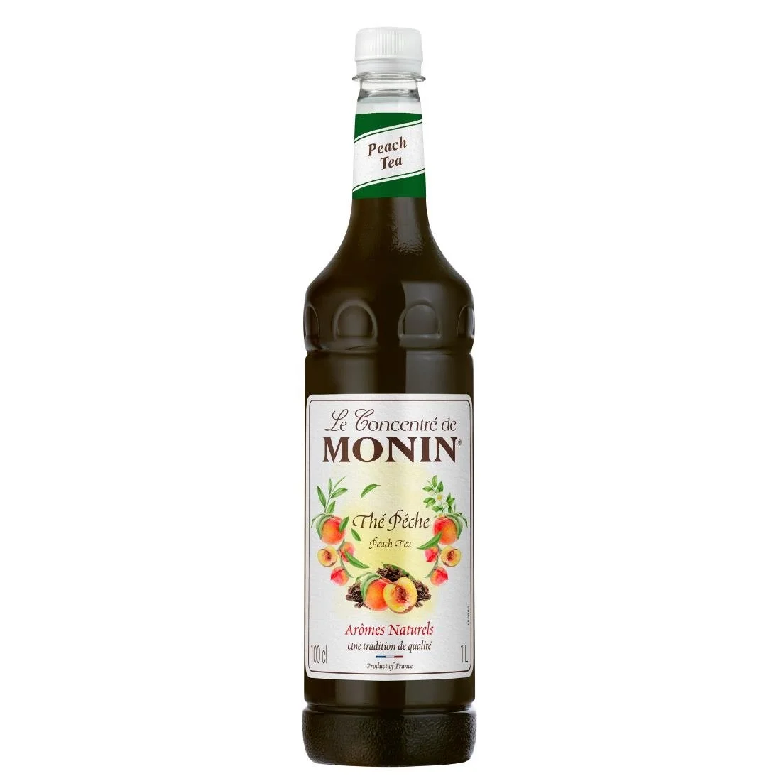 Monin Peach Tea Concentrate 1Ltr - Image 1