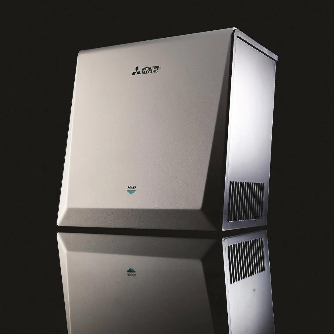 Mitsubishi Jet Towel Wave u02 Smart Hand Dryer - Silver - Image 2