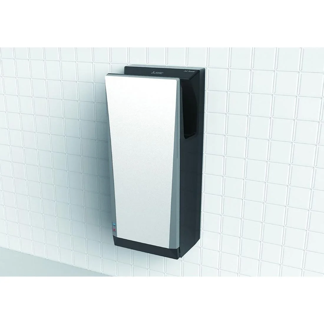 Mitsubishi Wave i01 Jet Towel Slim Heated Hand Dryer Silver - Image 4