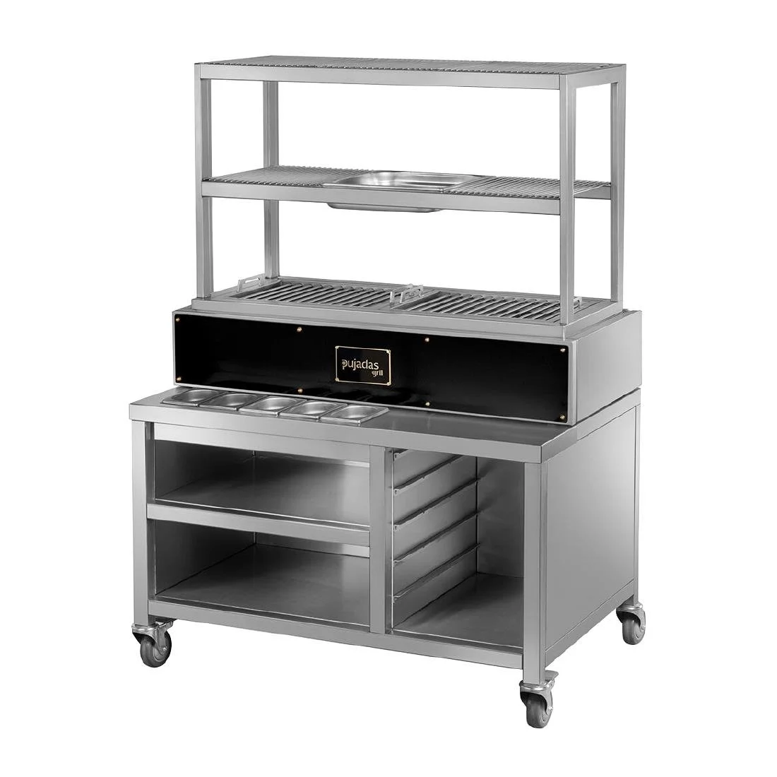 Pujadas Robata Grill with Mobile Cabinet 8582010B - Image 1