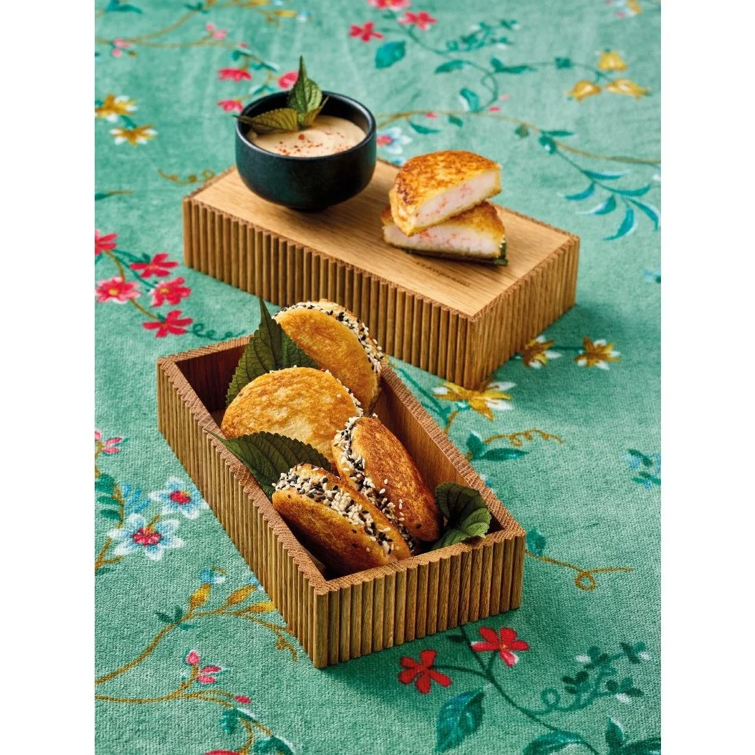 Playground Cesto Rectangular Lid/Plate Marble 210x110mm - Image 2