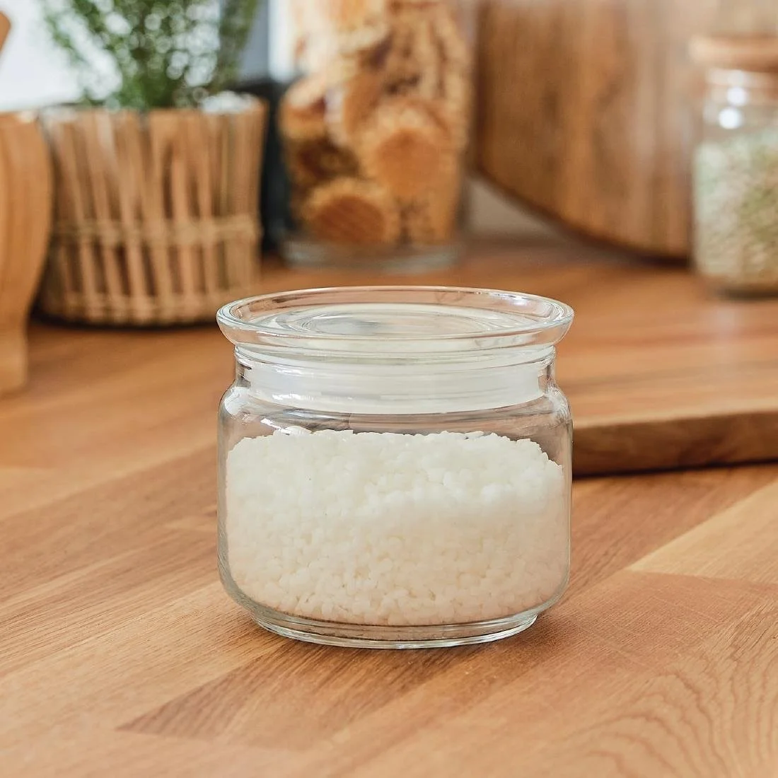 Luminarc Pure Jars with Glasses Lids 500ml (6 Pack) - Image 4