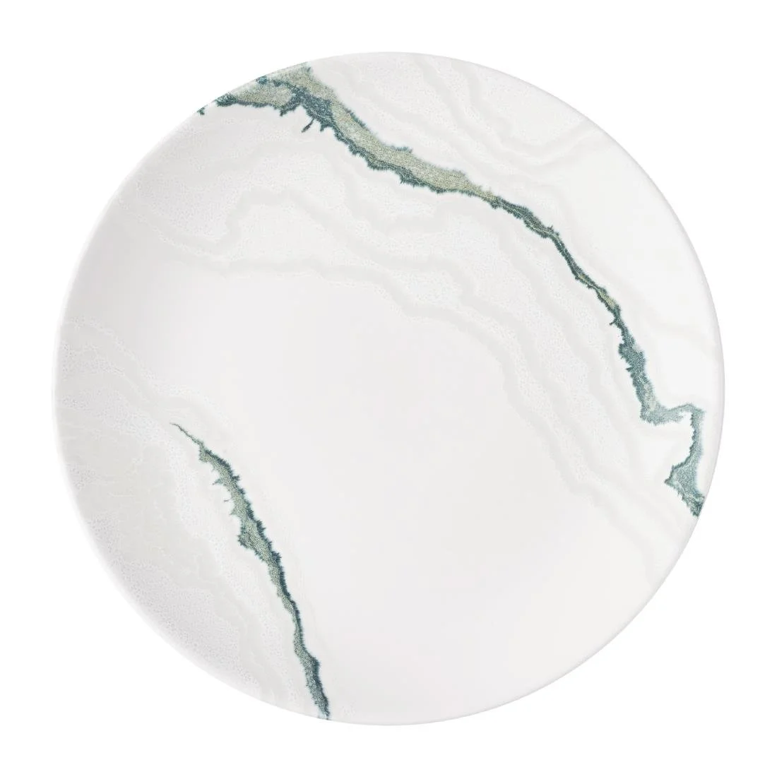 Churchill Tide Coupe Plates Green 260mm (12 Pack)