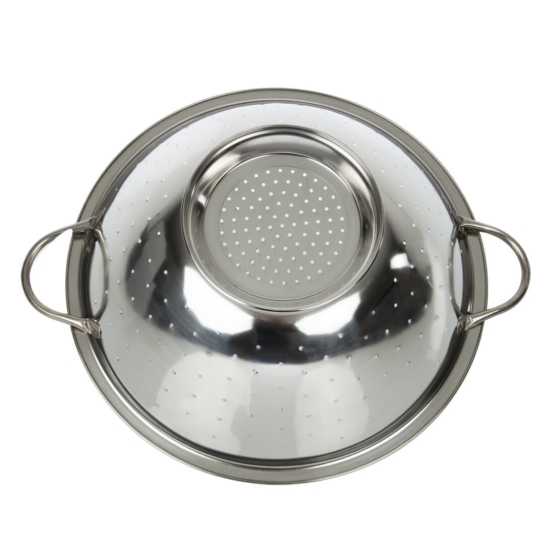 Vogue Stainless Steel Colander 14"