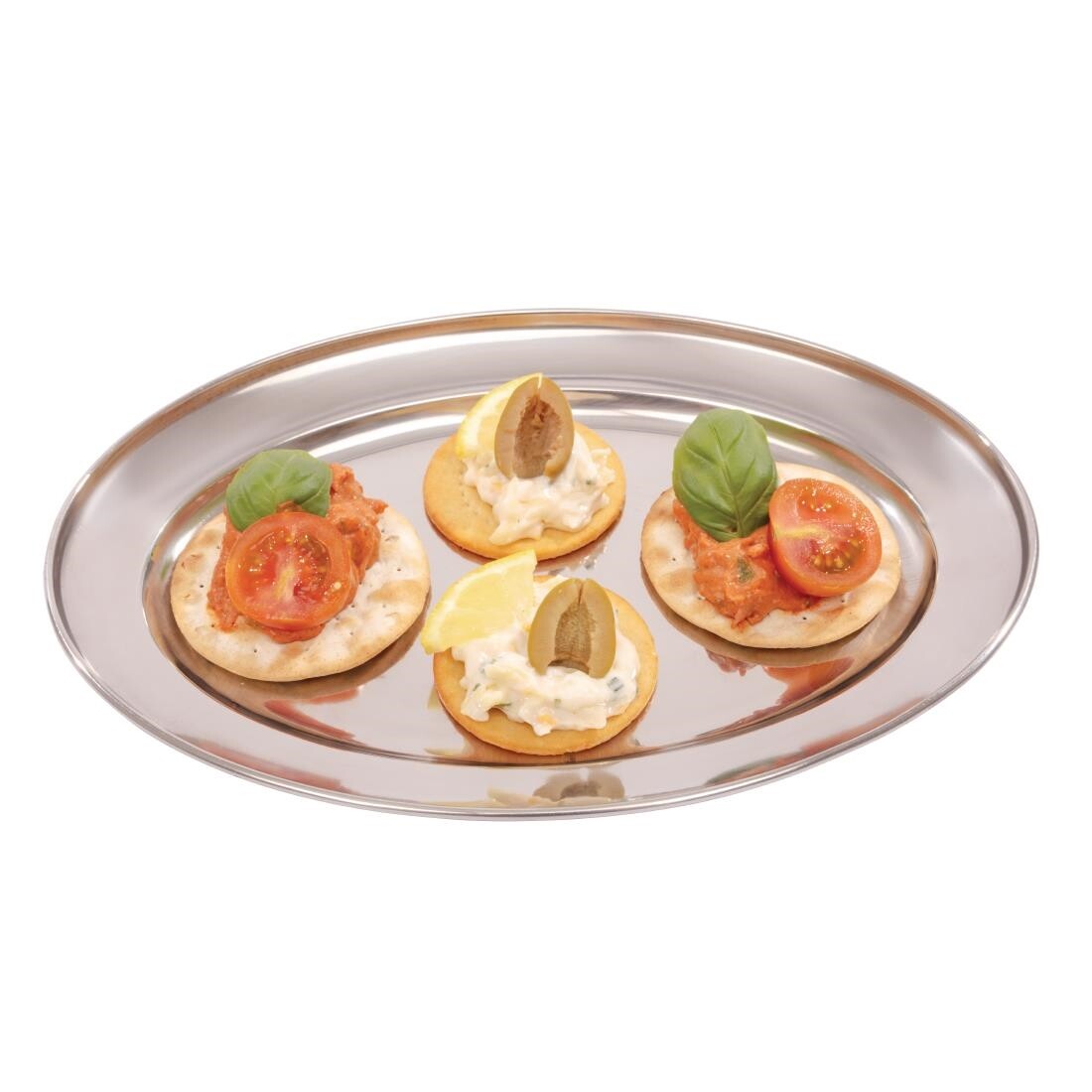 Oval Serving Tray 10in