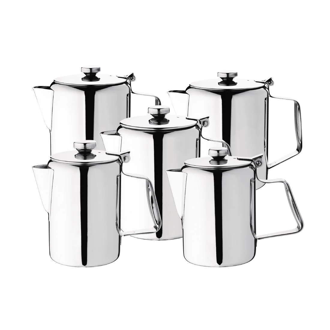 Olympia Concorde Coffee Pot Stainless Steel 32oz