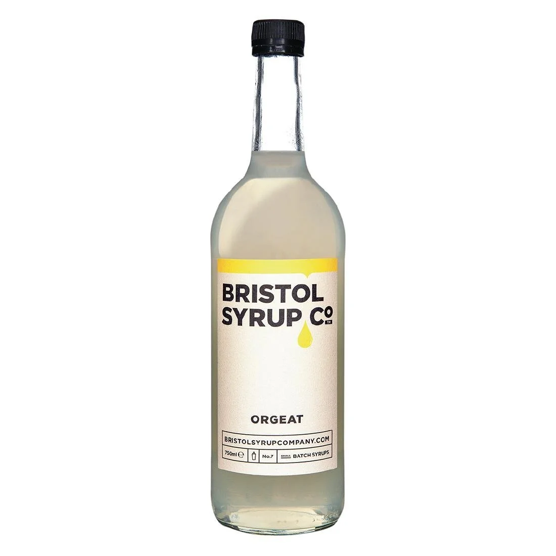 Bristol Syrup Co. No.7 Orgeat Syrup 750ml