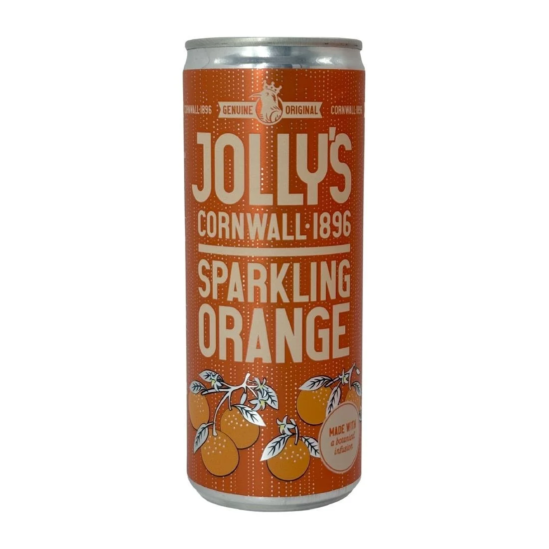 Jolly's Sparkling Orange with Botanicals 250ml (24 Pack)