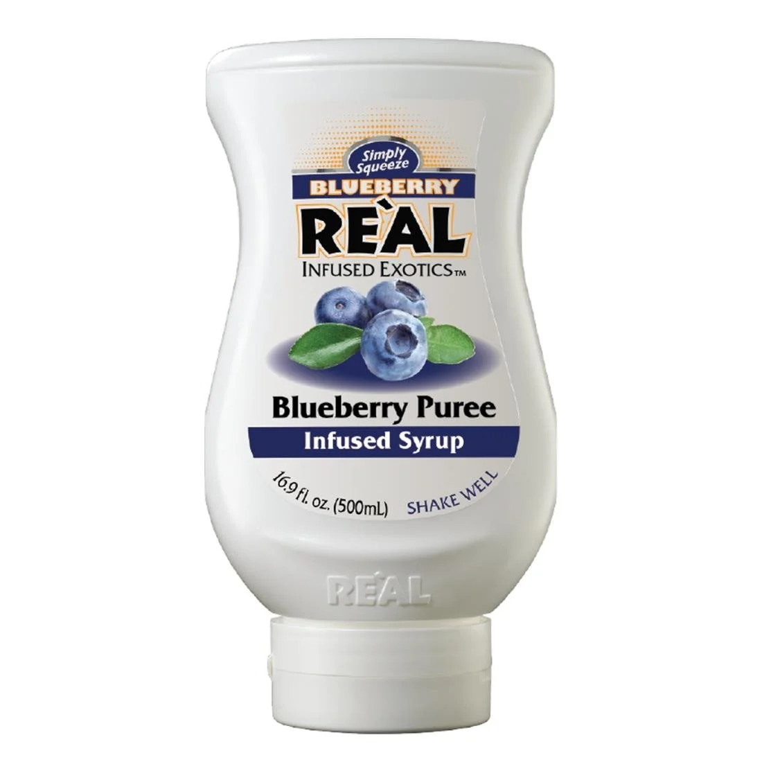 Re'al Blueberry Puree Infused Syrup 500ml - Image 1