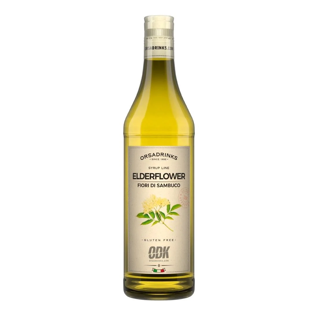 ODK Elderflower Syrup 750ml