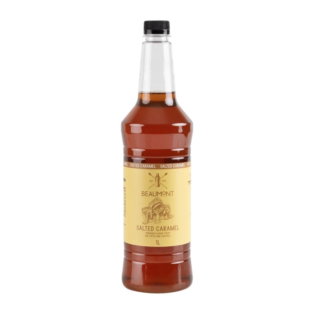 Beaumont Salted Caramel Syrup 1Ltr - Image 1