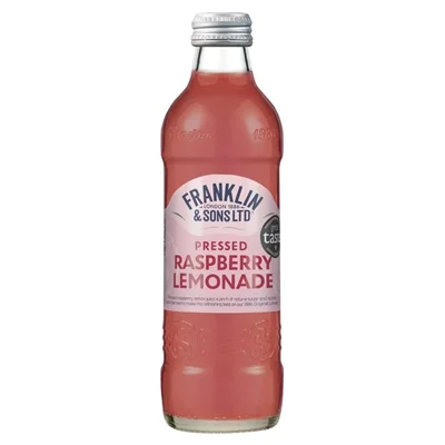 Franklin & Sons Pressed Raspberry Lemonade 275ml (12 Pack) - Image 1