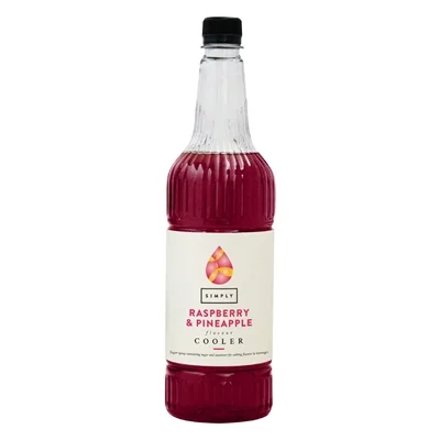 Simply Raspberry and Pineapple Flavour Cooler - Image 1