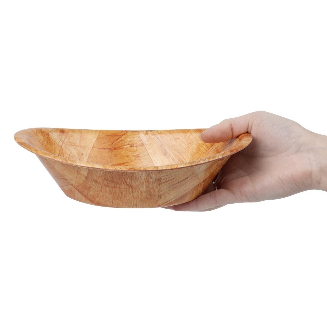 Oval Wooden Bowl Small