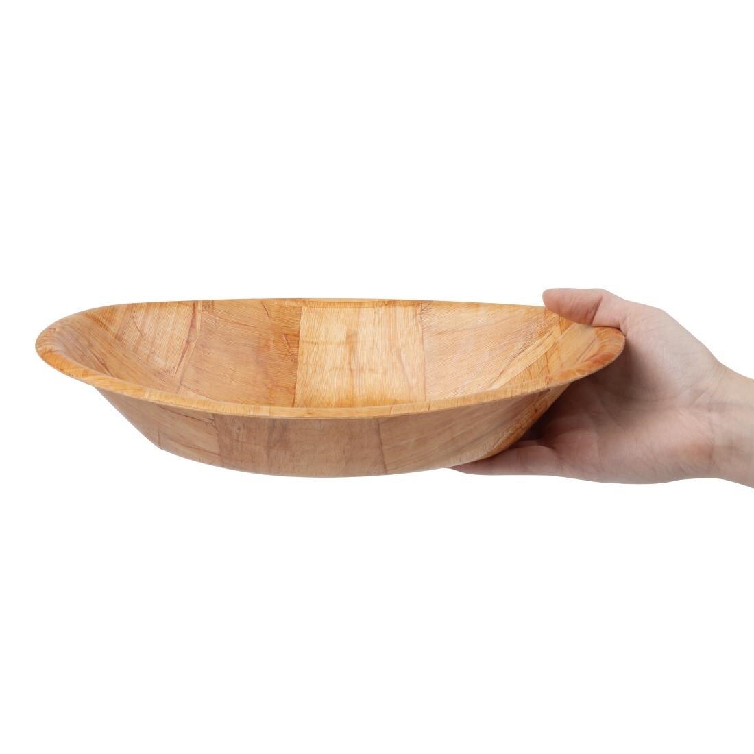 Oval Wooden Bowl Large