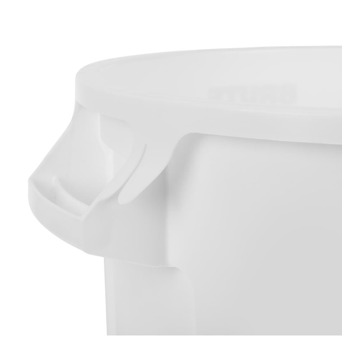 Rubbermaid Round Brute Container 37.9Ltr Container White