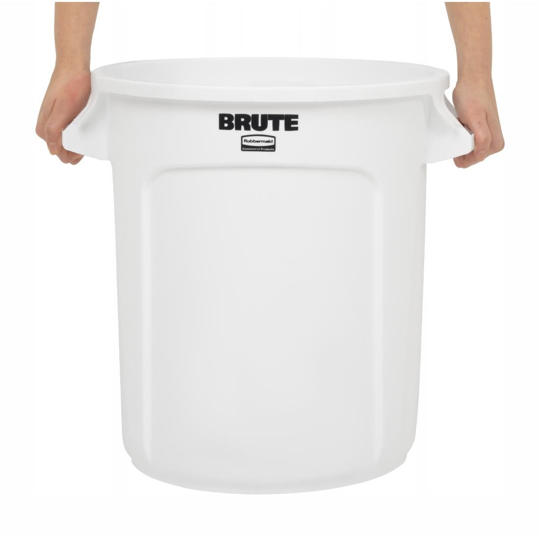 Rubbermaid Round Brute Container 37.9Ltr Container White