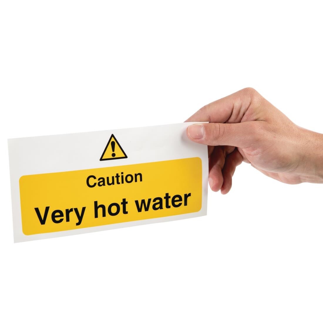 Vogue Caution Very Hot Water Sign