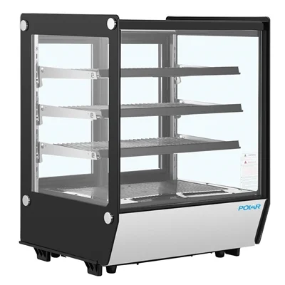 Polar G-Series Square Glass Countertop Display Fridge - Image 1