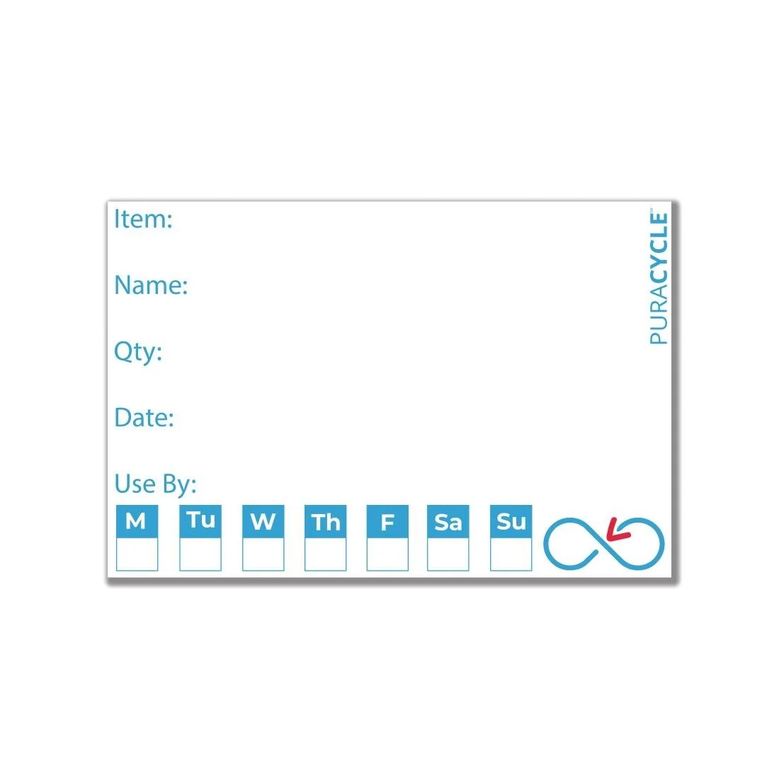 Puracycle Reusable Day Label Pack (50 Labels, 2 Cloths) + Free Pens - Image 5