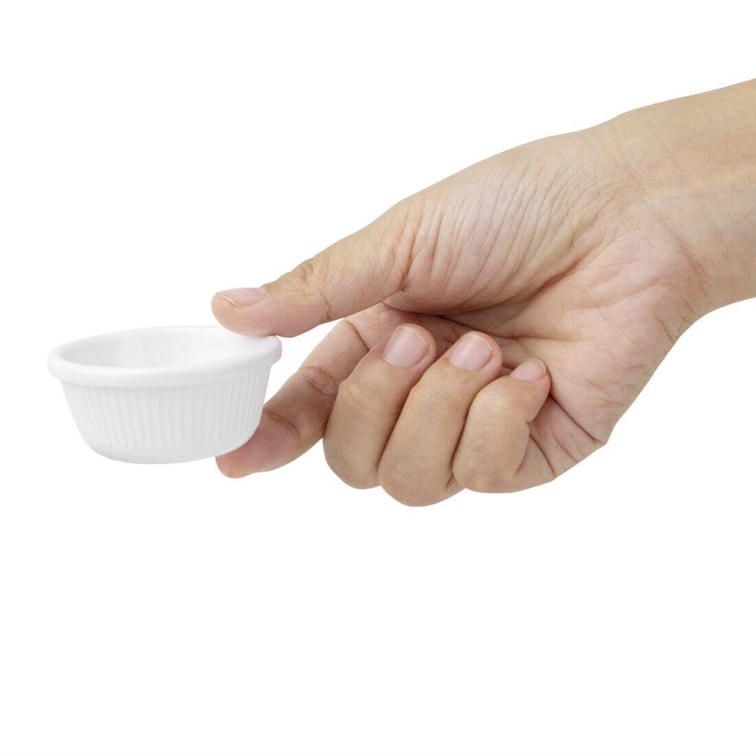 Kristallon Melamine Fluted Ramekins 57mm