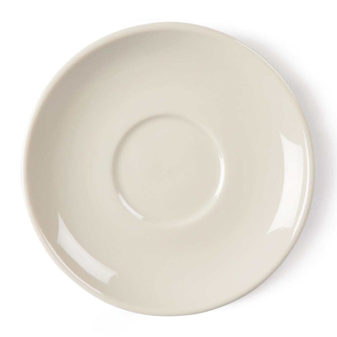 Olympia Ivory Stacking Saucers
