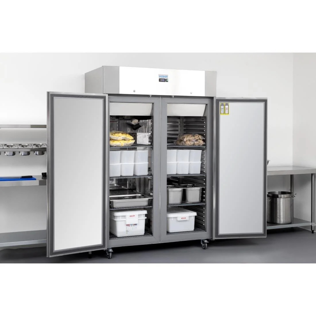 Polar U-Series Energy Efficient Double Door Upright Freezer 1400Ltr - Image 17