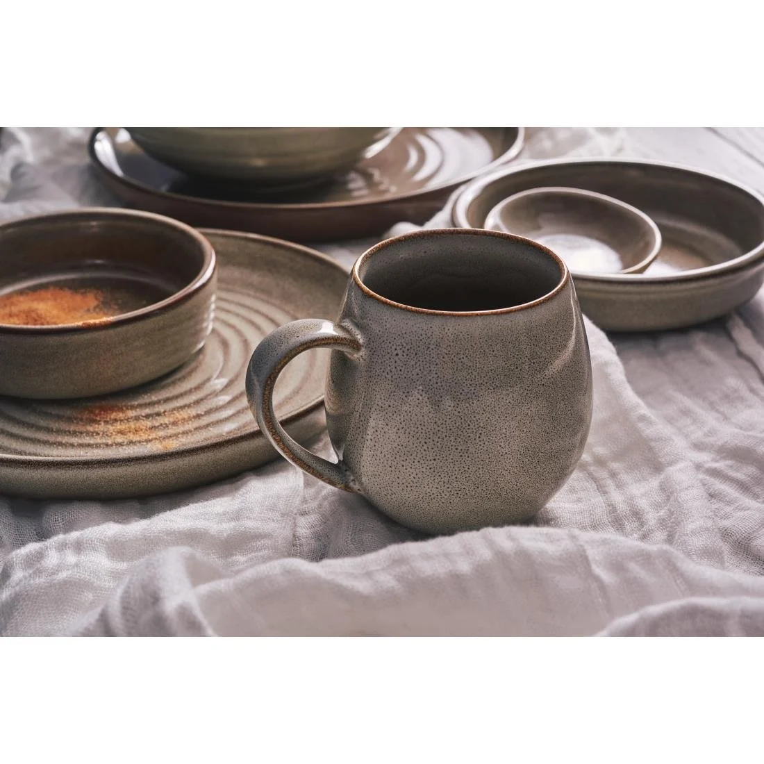 Robert Gordon Potters Collection Portfolio Porcelain Robert Gordon Pier Mugs 334ml (24 Pack) - Image 3