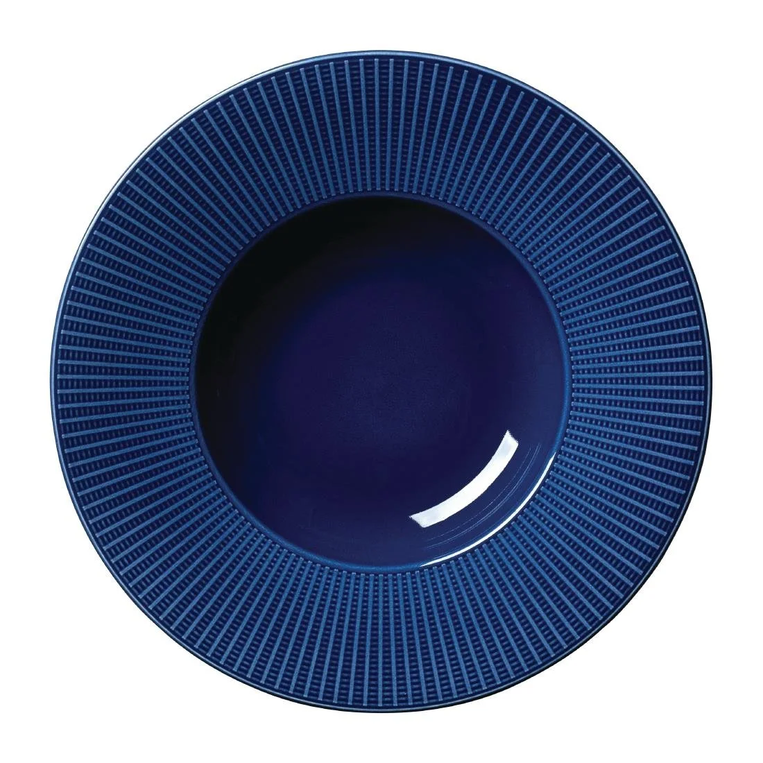 Steelite Willow Azure Gourmet Deep Rimmed Bowls Blue 285mm (6 Pack) - Image 1