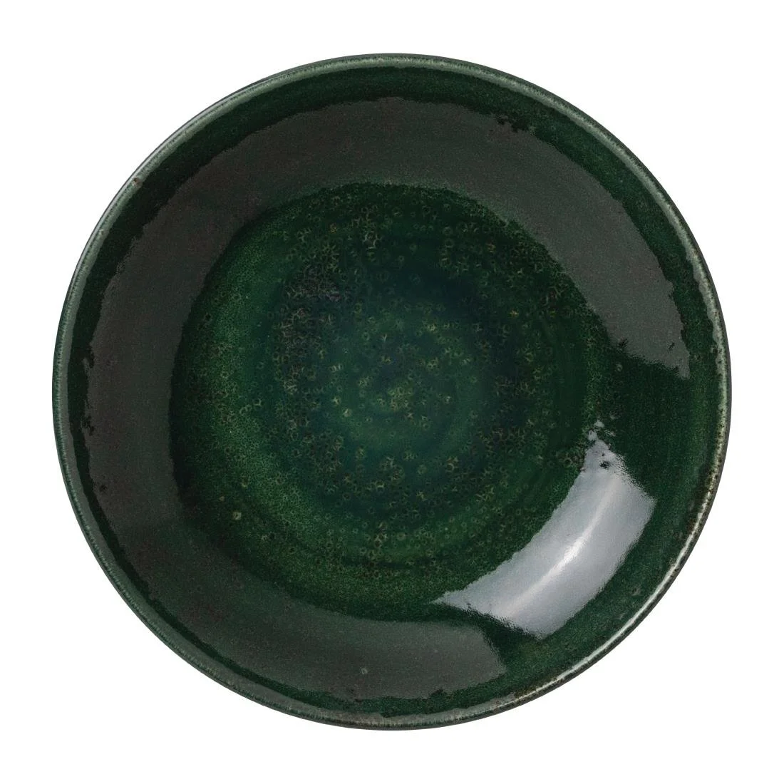 Steelite Vesuvius Coupe Bowls Burnt Emerald 253mm (12 Pack) - Image 1
