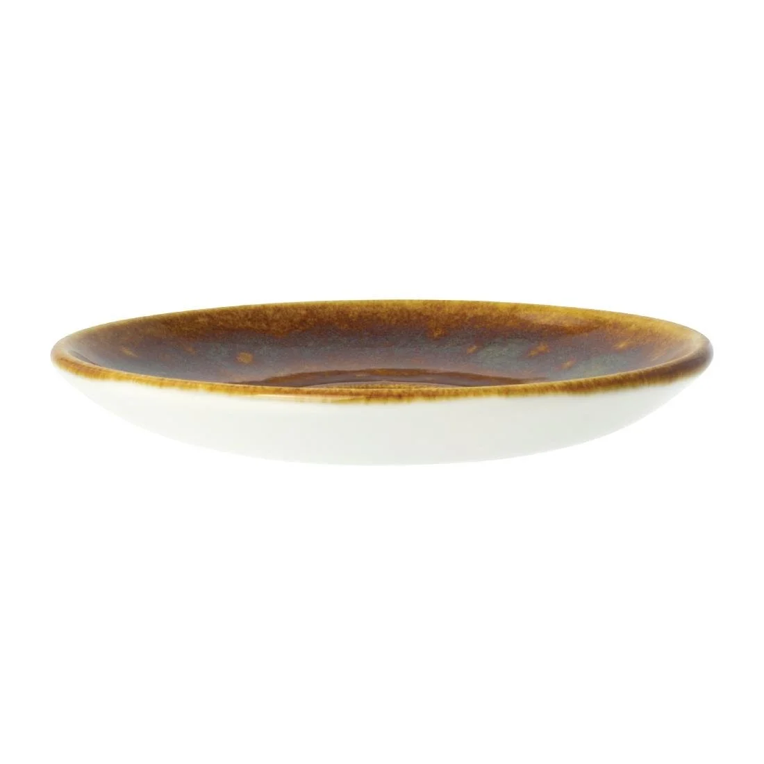 Steelite Vesuvius Amber Saucers 125mm (12 Pack) - Image 2