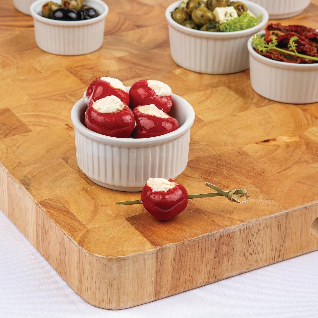 Olympia Whiteware Stacking Ramekins 85mm