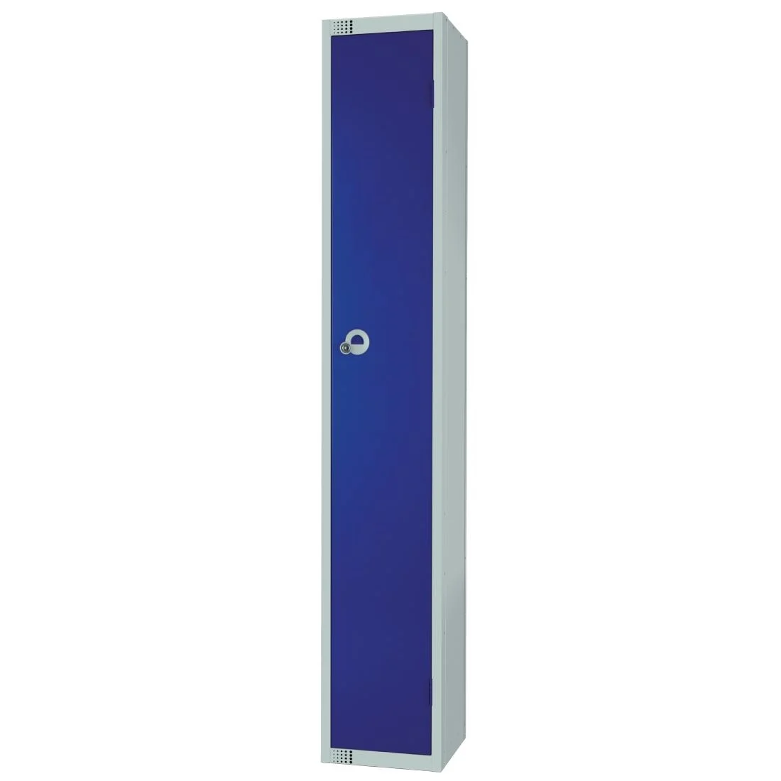 Elite Single Door Coin Return Locker Blue