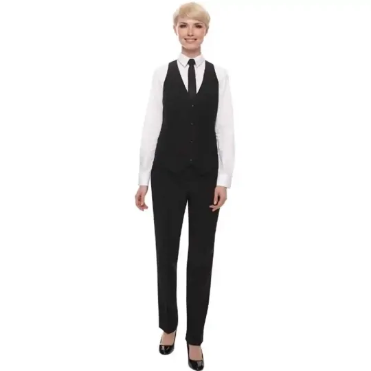 Events Ladies Black Waiting Trouser - Size 24