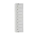 Elite Personal Effects Locker 8 Door Grey Camlock