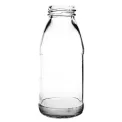 Olympia Glass Milk Bottle 200ml