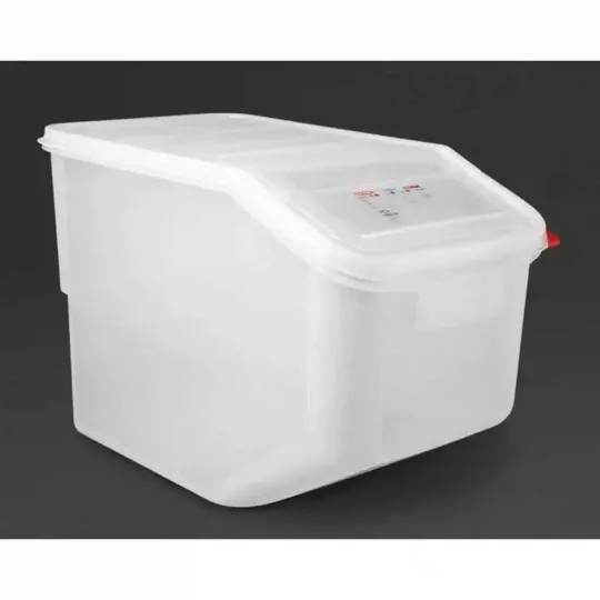Araven Transparent Ingredient Bin 50Ltr