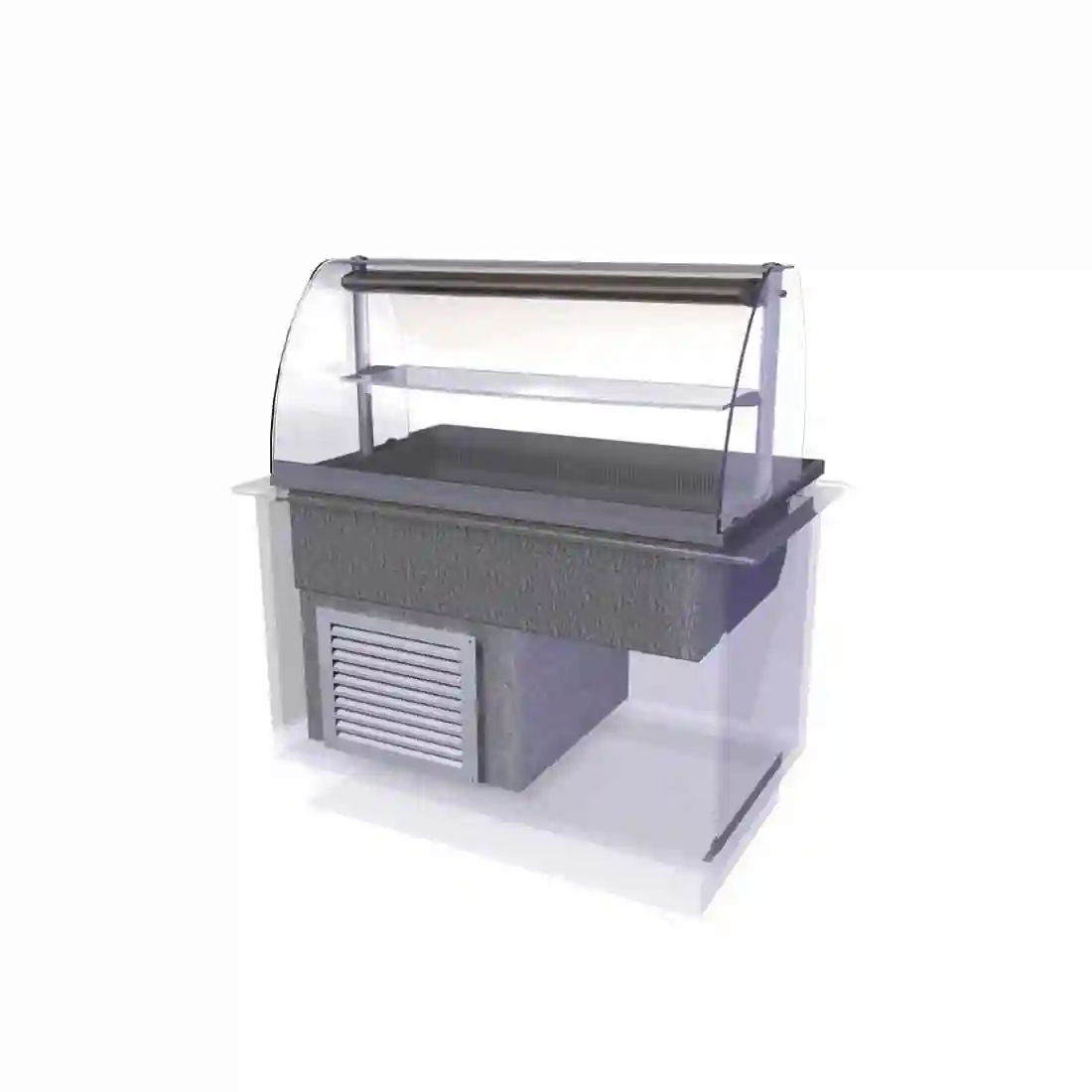 Designline Drop In Chilled Deli Serve Over Counter 1525mm