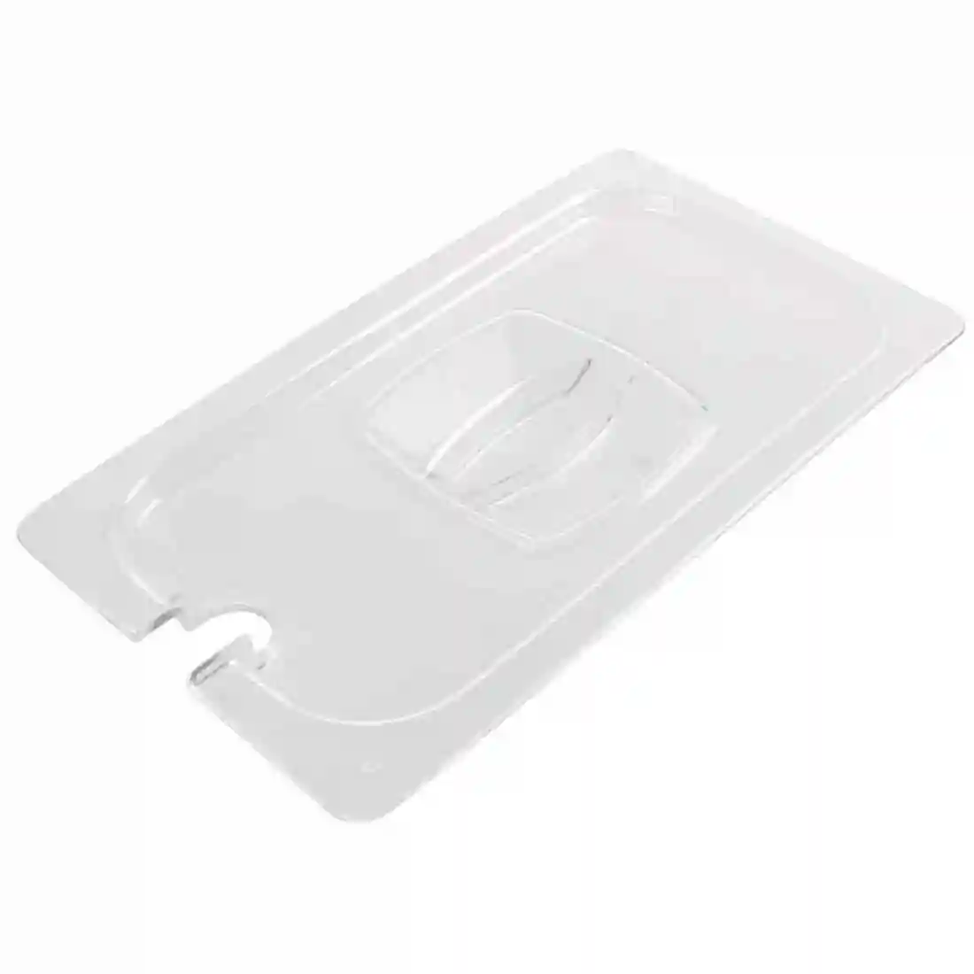 Rubbermaid Polycarbonate 1/3 Gastronorm Notched Lid