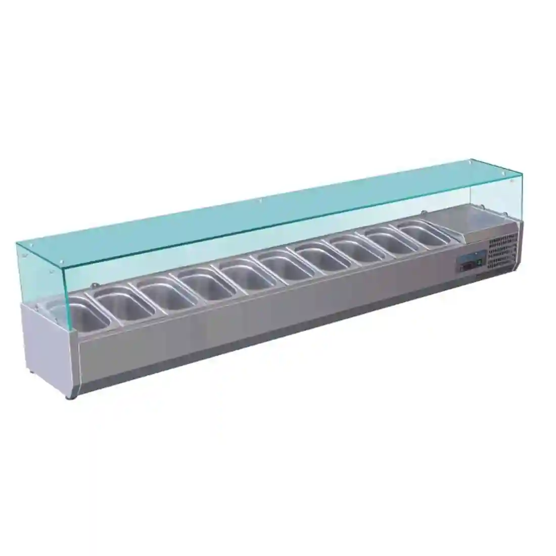 Polar Refrigerated Countertop Servery Prep Unit 10x 1/4GN
