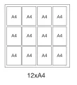 Large Wall Mounted Menu Display Case - Magnetic Dry Wipe