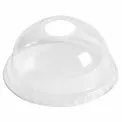 eGreen Flexy-Glass Recyclable Domed Lids For Pint Glasses With Hole 95mm (1000 pack) - Image 1